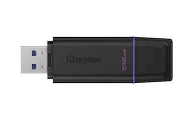 Kingston 512GB Portable USB 3.2 Gen 1 Datatraveler Exodia Black/Purple, image 4