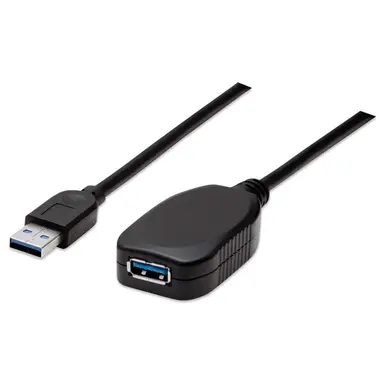 Manhattan - Strategic Superspeed USB, a Male / a Female, 5 M (16 FT.)