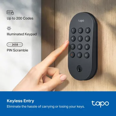 Omada Networks BY TP Link Smart Wi-Fi Door Lock, image 8