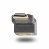 StarTech.com Down Angle HDMI 2.0 Adapter, Male to Female, Vertical 90-Degree Angled HDMI Port, image 3