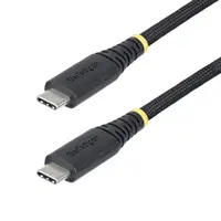 StarTech.com 10 ft (3M) USB-C Charging Cable, 240W (5A) PD Epr, Dual-Layer Silicone/Braided JA, image 3