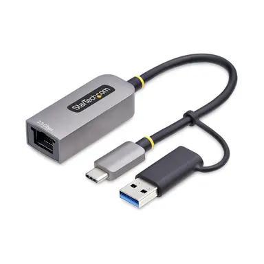 StarTech.com 2.5GBE USB-C to Ethernet Adapter with USB-a Converter, Nbase-T NIC, USB 3.0 Type, image 4