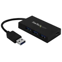 StarTech.com 4-Port USB 3.0 Hub - USB-a Host to 3X USB Type-a + 1X USB-C - Superspeed 5GBPS, image 3