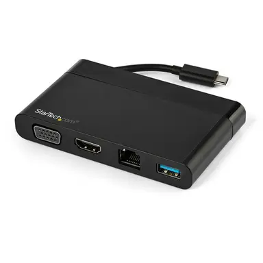 StarTech.com 4-in-1 USB C Multiport Adapter Travel Dock for Single Monitor 4K HDMI or 1080P V, image 4