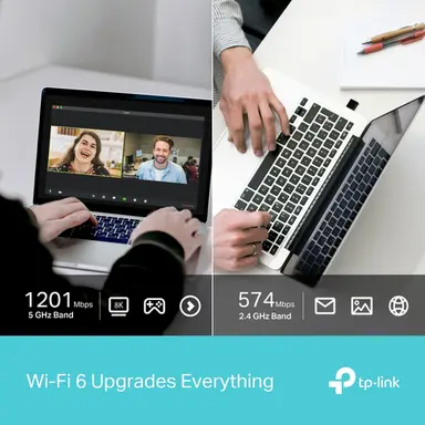 Omada Networks by TP Link AX1800 Nano Dual Band Wi-Fi 6 USB Adapter, image 4