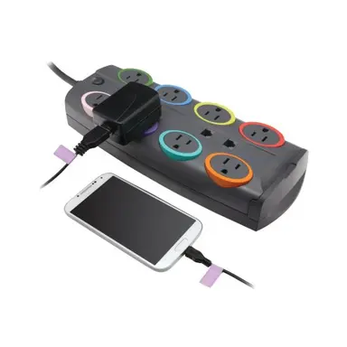 Kensington Computer Smartsockets Premium Adapter 8 Outlet 8F, image 6