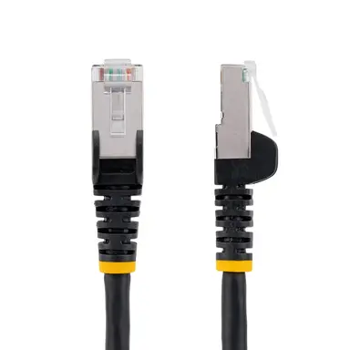 StarTech.com 1 ft Cat6a Ethernet Cable - Black - Low Smoke Zero Halogen (LSZH) - 10GBE 500MHz, image 6