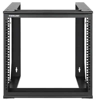 Intellinet 19 In. Wall Mount 2-Post Open Frame Network Rack, 9U, image 7