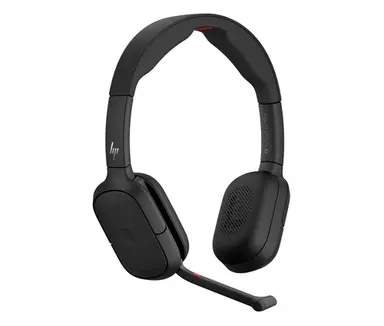 HP Poly Focus 625 Headset + Wireless Charge Stand HP Poly Focus 625 Headset + WI, image 3