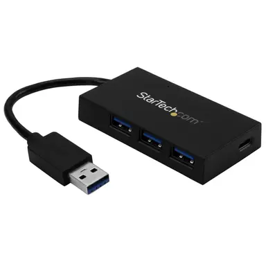 StarTech.com 4-Port USB 3.0 Hub - USB-a Host to 3X USB Type-a + 1X USB-C - Superspeed 5GBPS, image 4
