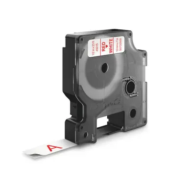 Dymo Labelmanager D1 Tape 12MMX7M 1/2X23 RD/WH, image 6
