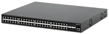 54-PORT L2+ Fully Managed POE+ Switch with 48 Gigabit Ethernet Ports and 6 Sfp+