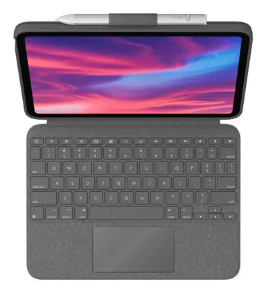 Logitech Combo Touch for iPad 10.9 in (10TH Generation) - Oxford Gray, image 7