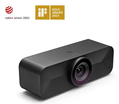 Epos USA Room Camera - Black - Designed for Any Meeting Space, Be Seen at Your Best, Trus