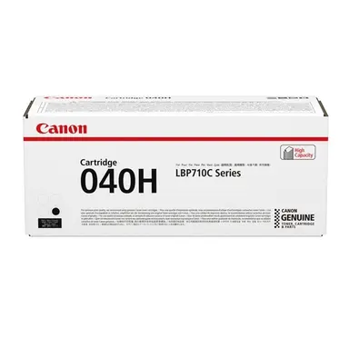 Canon Laser 040 Black Toner Cartridge, High Capacity - for Use with LBP712CDN - Black: Yield, image 2