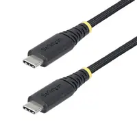 StarTech.com 3 ft (91CM) USB-C Charging Cable, 240W (5A) PD Epr, Dual-Layer Silicone/Braided J, image 3
