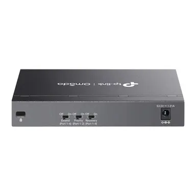 Omada Networks BY TP Link Omada 6-PORT Switch W/4-PORT POE+, image 3