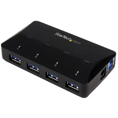 StarTech.com Add Four USB 3.0 Ports and a Fast-Charge Port to Your Computer - 4-Port USB 3.0