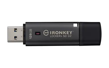 Kingston 128GB Ironkey Locker Plus 50 G2, Fips 197, AES-256, 145MB/S Read, 115MB, image 3