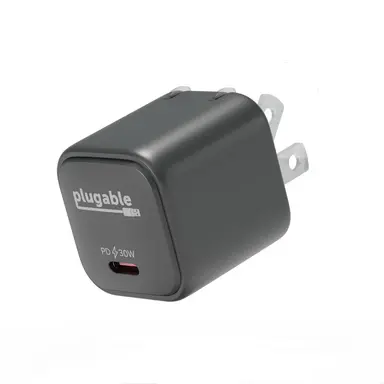 Plugable Technologies Plugable 30W USB-C Gan Charger Magsafe-Compatible, Fast Charging for iPhone, IP