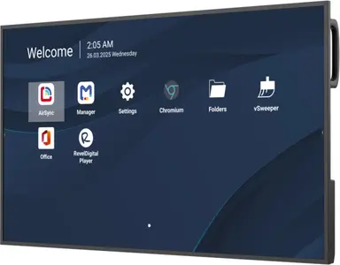 ViewSonic 43 in 4K Commercial Display, 500NITS, 5000:1, 8GB RAM/32GB Storage, HDMI X4, image 7