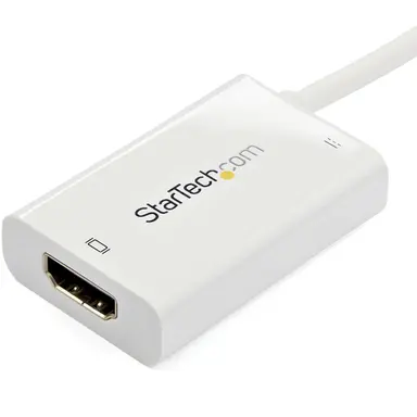 StarTech.com White USB Type C (DP 1.2 Alt Mode) to HDMI 2.0 Video Display Adapter Converter 4, image 3