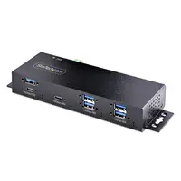 StarTech.com 7-Port Industrial USB 10GBPS Hub with Power Adapter, Metal, Mountable, 5X USB-a, image 3