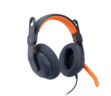 Logitech Zone Learn Headset - USB-C Jack Over-Ear with Over-Ear Cushions, W/ 3-Year Warranty