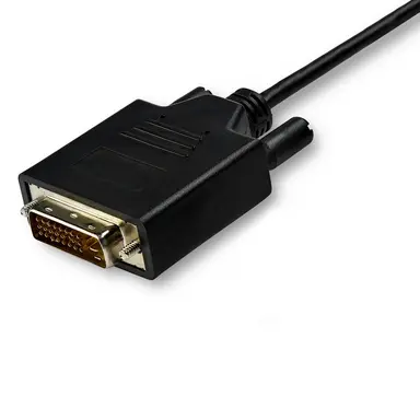 StarTech.com Black 10 ft USB Type C DP Alt Mode HBR2 to DVI-Digital (Single-Link) Cable / 1920, image 6