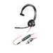 HP Poly Blackwire 3315 Headset +USB-C/A Adapter TAA US, image 5