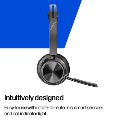 HP New Poly Voyager Focus 2 USB-C-C Headset USB-C/a Adapter Customer Special 1, Lim, image 6