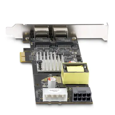 STARTECH.COM 2-PORT 2.5GBPS Nbase-T POE Network Card Dual Intel I225-V 802.3AF/AT POE+ Mult, image 8