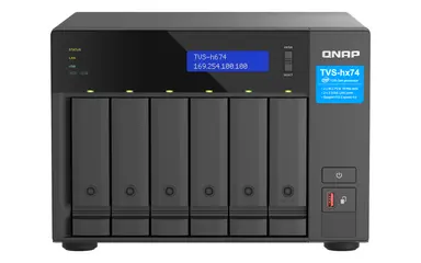 Qnap Ultra-High Speed 6 Bay NAS. Intel Core I3-1