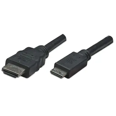 Manhattan - Strategic 6 FT Mini-HDMI to HDMI-M