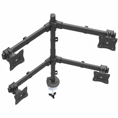 StarTech.com VESA 75X75/100X100MM Heavy Duty Steel Desk Mount Quad Monitor Arm (2X2) Supports, image 6