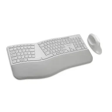 Kensington Computer Pro Fit Ergo Wireless Keyboard and Mouse Gray, image 4