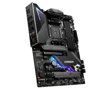 MSI Computer MPG B550 Gaming Carbon Wi-Fi, AMD B550, Black/Matt, ATX, AM4, Supports 3RD Gen AMD Ryz, image 5