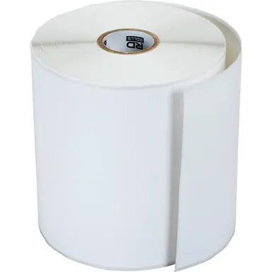 Brother International Corporat 4IN Wide DT Cont Premium Paper Label 4 OD/1INCORE 145.01FT /ROLL 12 ROLLS/CAS