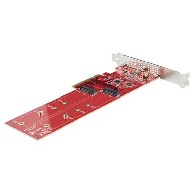 StarTech.com Dual M.2 PCIe SSD Adapter, NVMe / Ahci, image 3