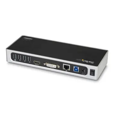 StarTech.com Dual Monitor USB 3.0 Docking Station with HDMI and DVI / VGA, 6X USB 3.1 Gen 1 5G, image 6