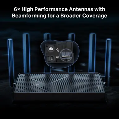 Omada Networks by TP Link BE6500 Dual-Band Wi-Fi 7 Router, image 8