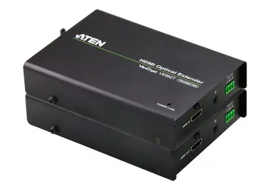 Aten HD VIDEO/AUDIO Optic Fiber Extender up to 1980FT.3 Years Warranty