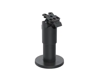 Spacepole PAYMENT: Multiclip Integrated ON Duratilt 100MM Payment Mount Offers Tilt & Swi