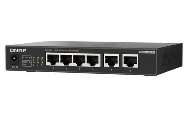 QNAP Desktop Unmanaged Switch, 4-Port 2.5GBPS Auto Negotiatio, image 8