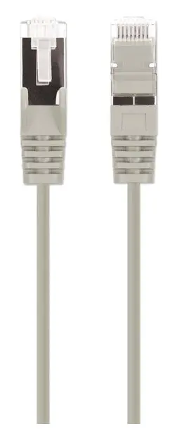 Intellinet CAT8.1 U/FTP Slim Network Patch Cable, 0.5 FT., Gray, 10-Pack, image 7