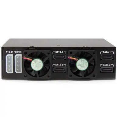 StarTech.com Hot Swap with Ease by Installing 4 SSDS/HDDS into One 5.25 in Bay - Multi-Bay Mob, image 7