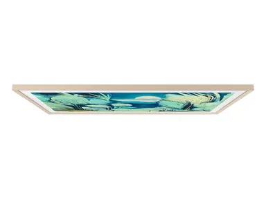 Samsung Electronics America I 75IN The Frame Customizable Bezel - Sand Gold Metal, image 7