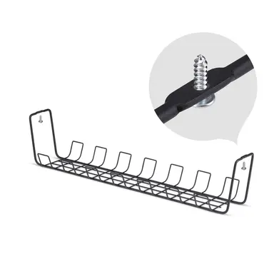 StarTech.com Cable Management Tray Organizes Workspaces to Reduce Risk of Tripping Hazards/TA, image 7