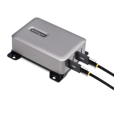 StarTech.com 240W USB-C Wall Charger, Under Desk or Wall-Mountable Power Adapter, 4X USB-C PO