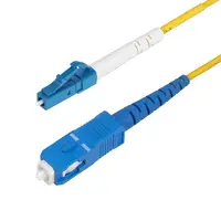 StarTech.com 2M (6.6 ft) LC to SC (UPC) OS2 Single Mode Simplex Fiber Optic Cable, 9/125M, 40G, image 3